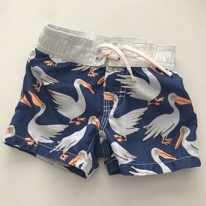 babyGap Pelican Swim Trunks